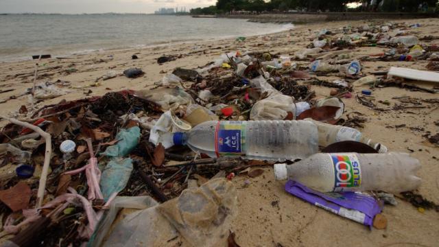 Southeast Asia accounts for nearly half of the global plastic leakage from land to sea. Photo credit: Asian Development Bank.