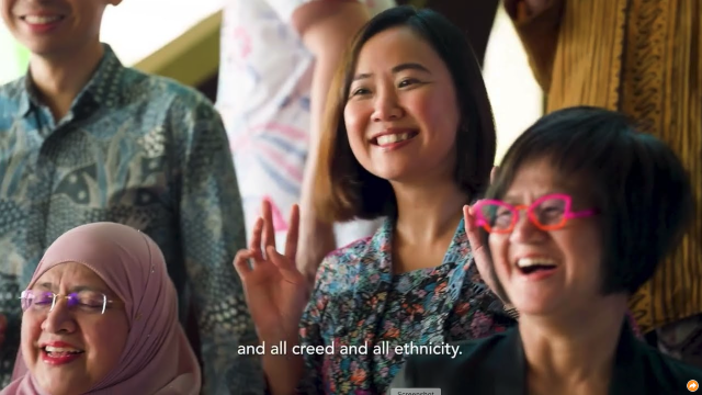 Kebaya video screenshot.