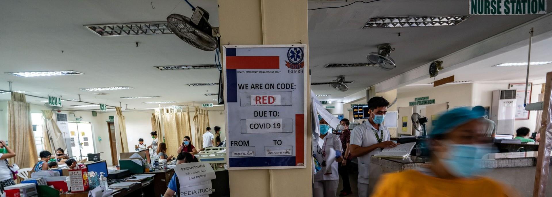 A hospital in the Philippines during the COVID-19 pandemic. Photo credit: ADB.